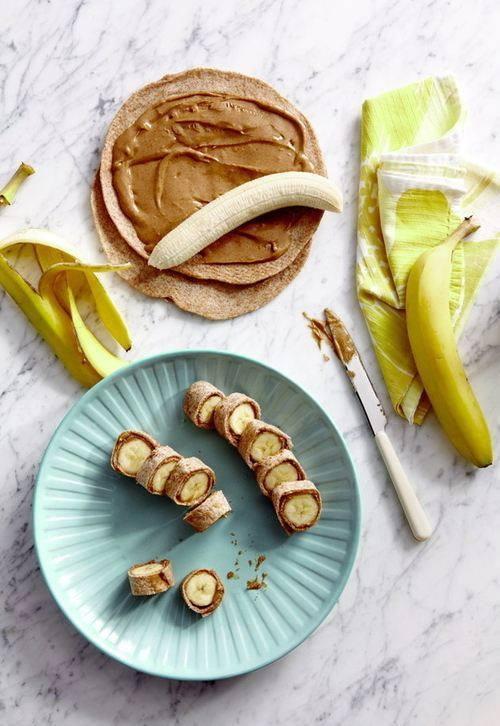 Peanut Butter and Banana Wraps